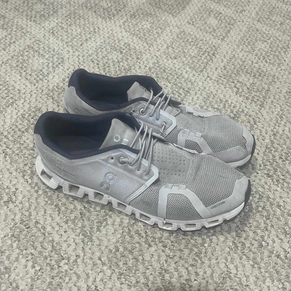 On Men's Cloud 5 Glacier/White 9 M